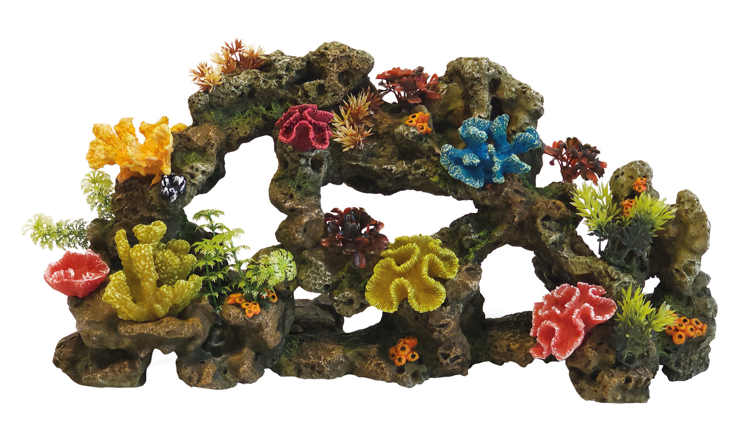 Aqua Ornaments "KORALLE" mit Pflanzen