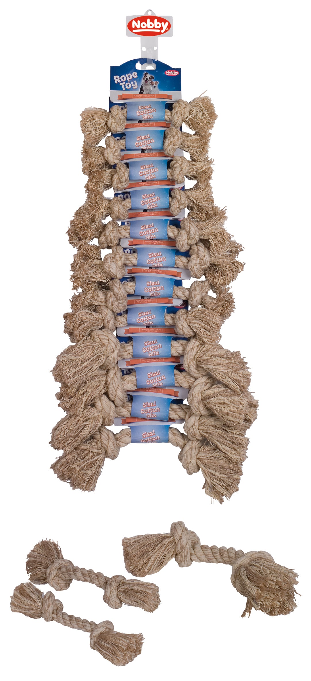 Vorratspack Spielseile Sisal-Cotton-Mix