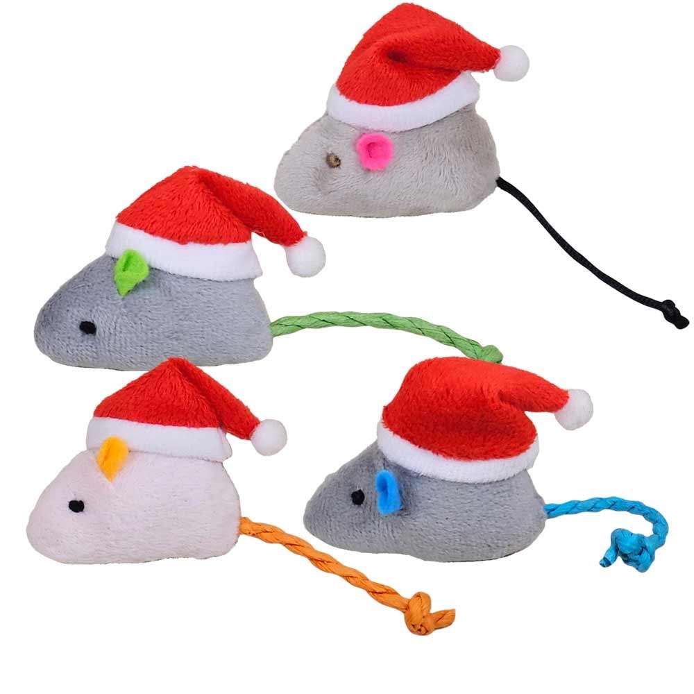 XMAS Plüschmaus mit Catnip