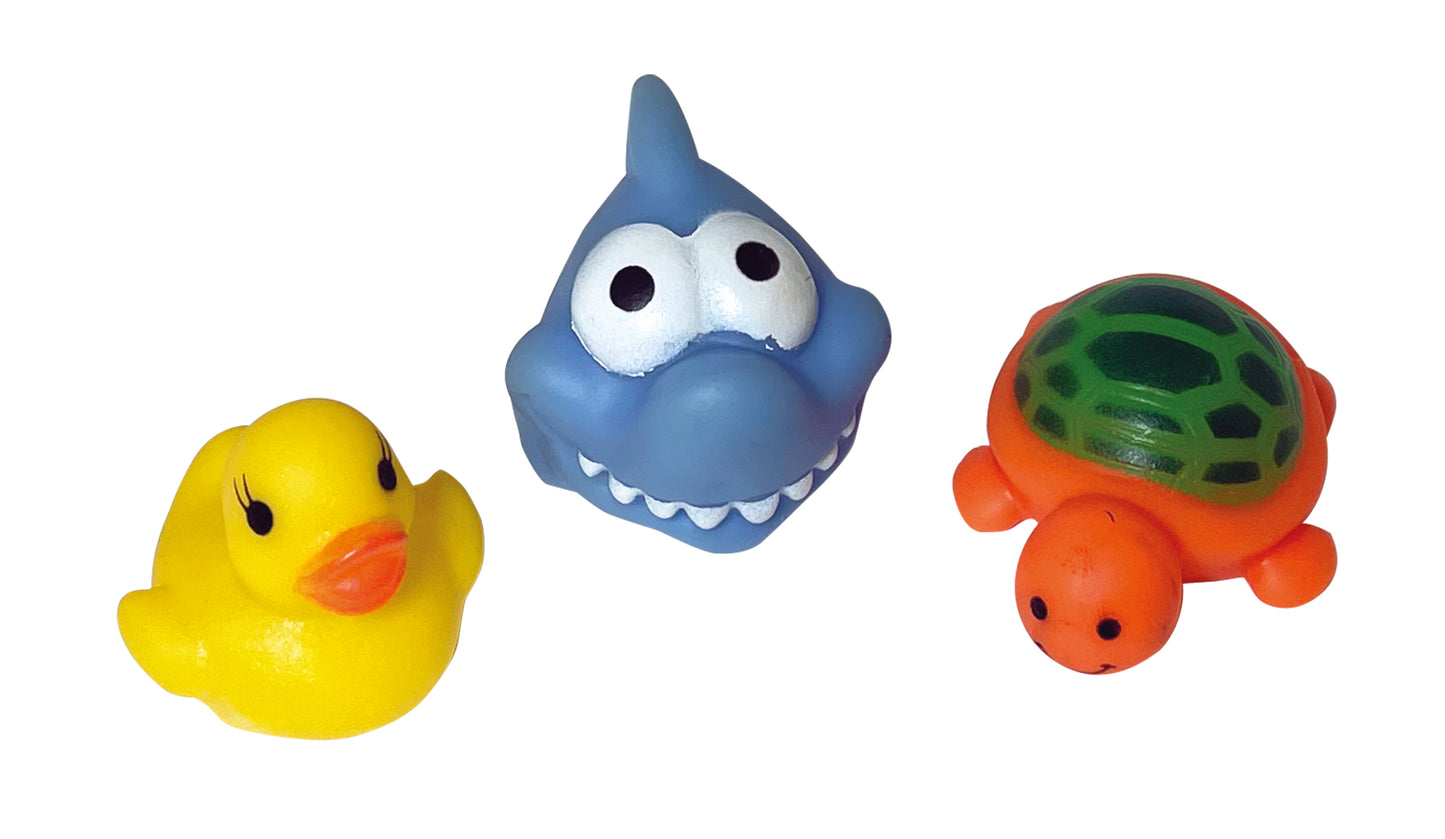 Katzenpool mit Spielzeug