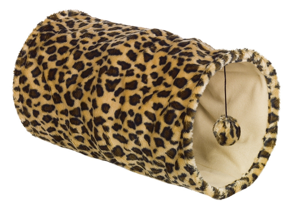 Katzen-Plüschtunnel "Leopard"