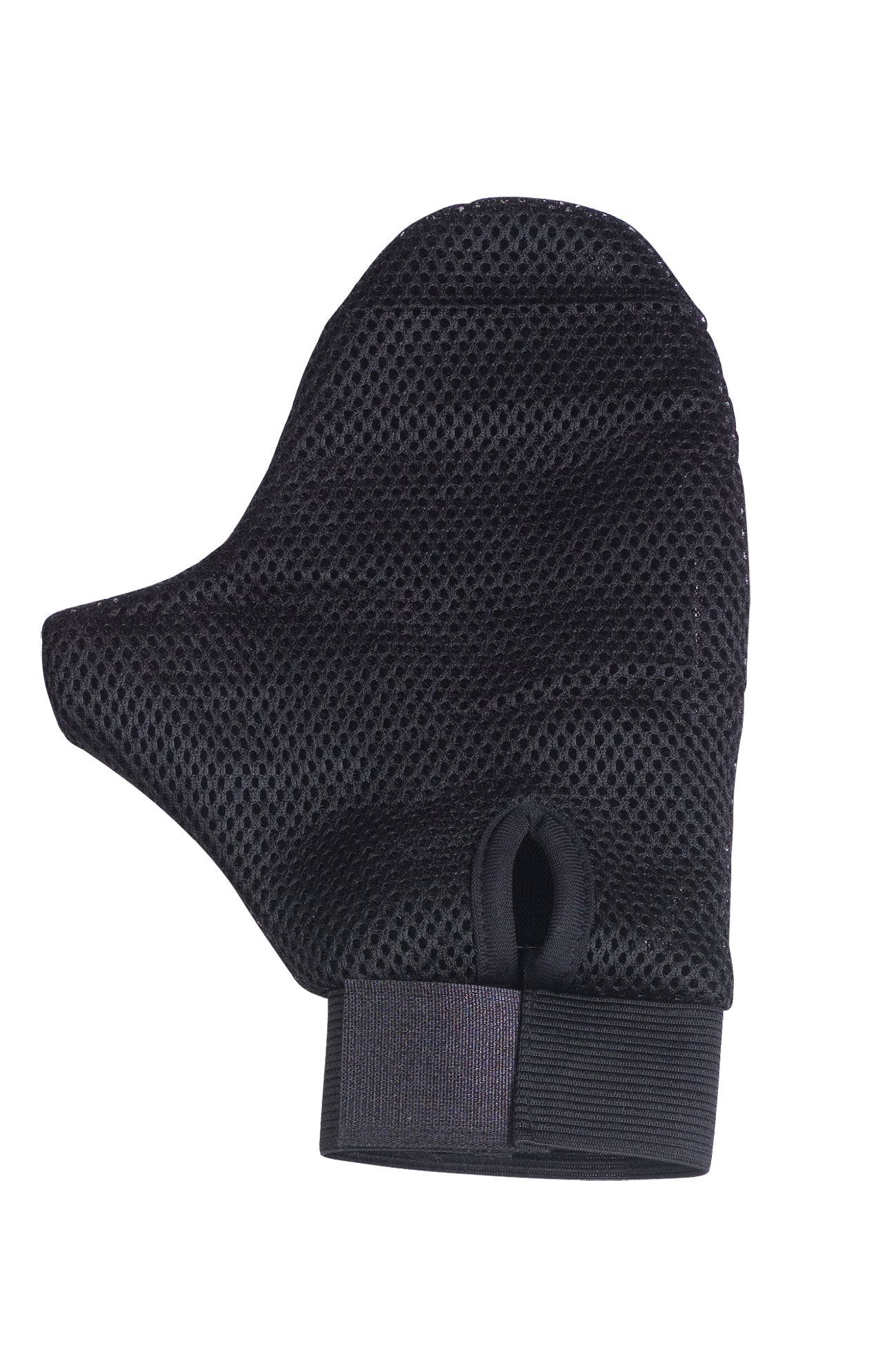 Pflegehandschuhe mit Gummi- und Meshseite