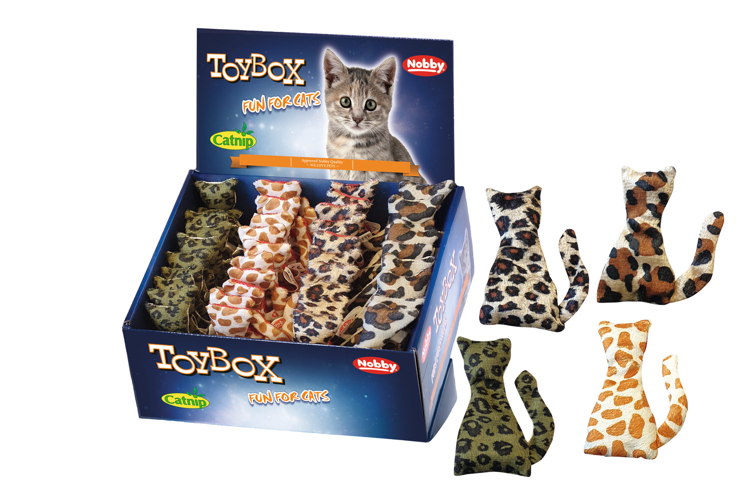 Vorratspack Stofftier Katze