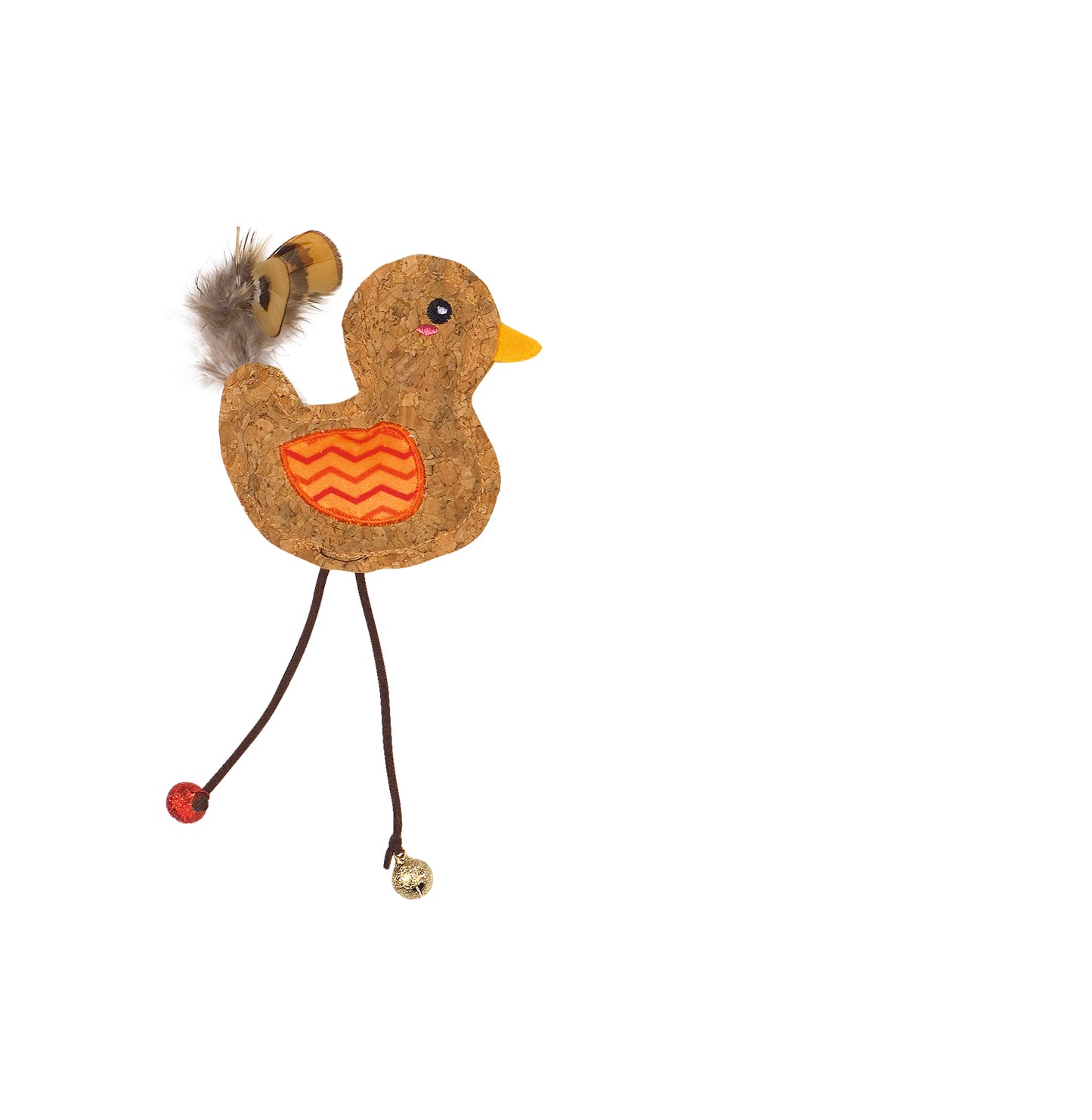 Vogel mit Glöckchen & Hummer mit Federn