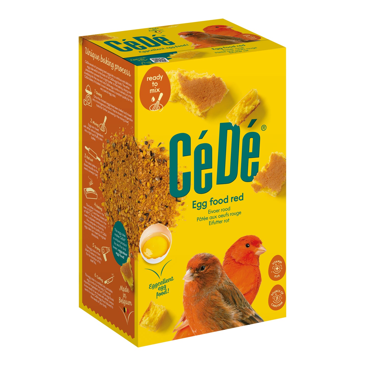 CéDé Eifutter rot für Kanarien