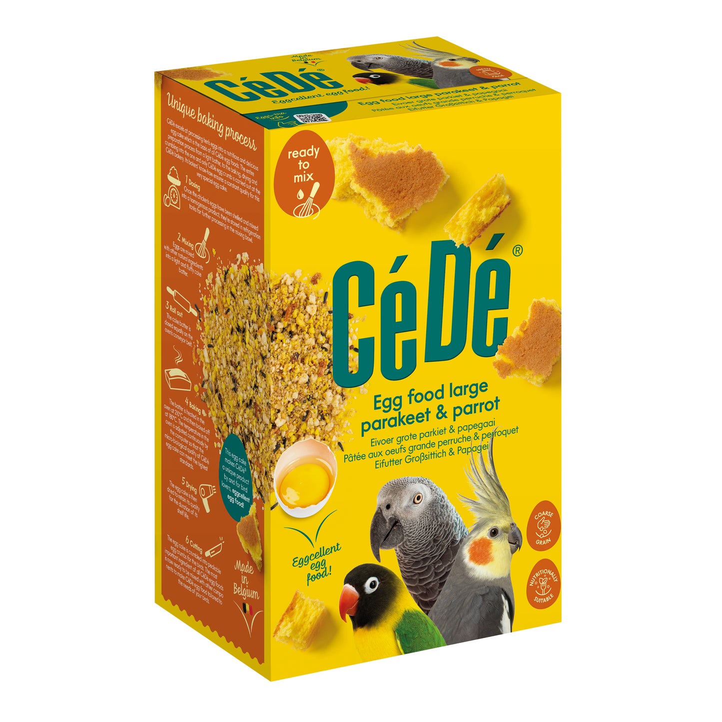 CéDé Eifutter für Großsittiche & Papageien