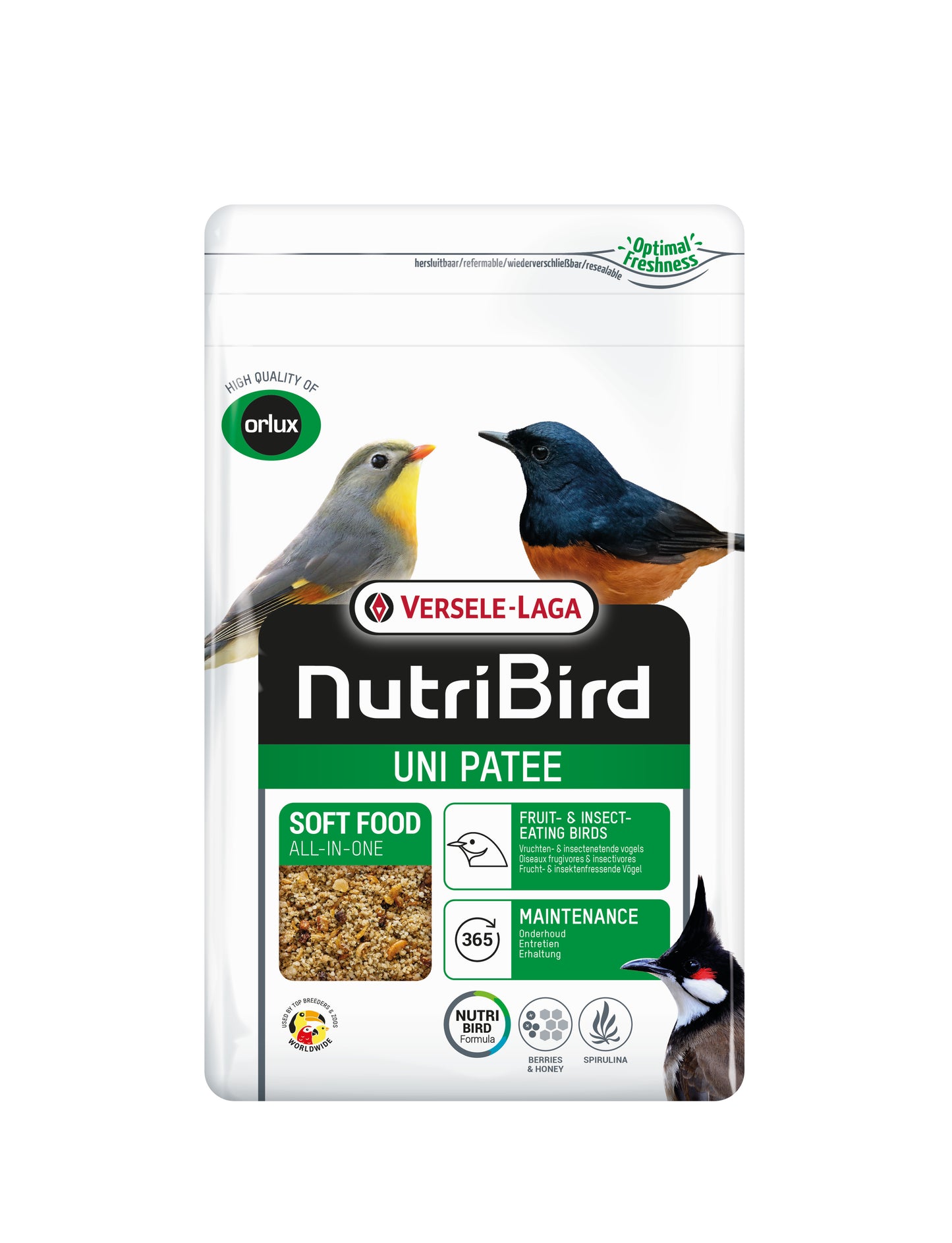 Vogelfutter NutriBird Uni Patee