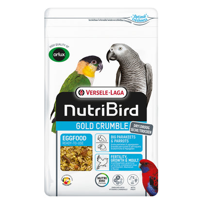 NutriBird Gold Crumble Großsittiche/Papageien