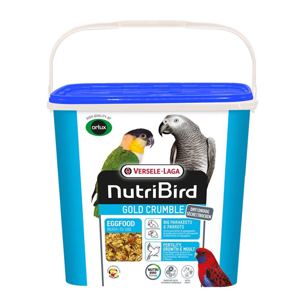 NutriBird Gold Crumble Großsittiche/Papageien