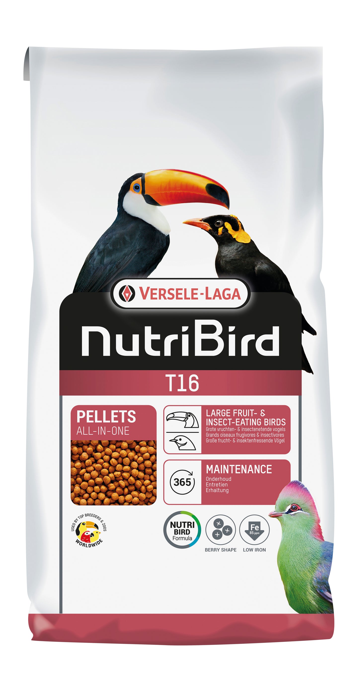 Vogelfutter NUTRIBRD T16 & T20