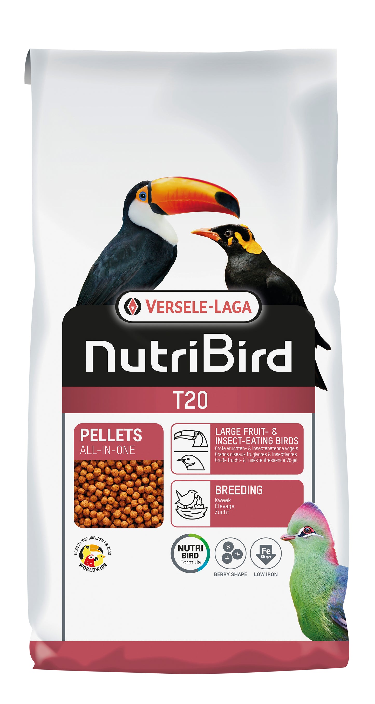 Vogelfutter NUTRIBRD T16 & T20