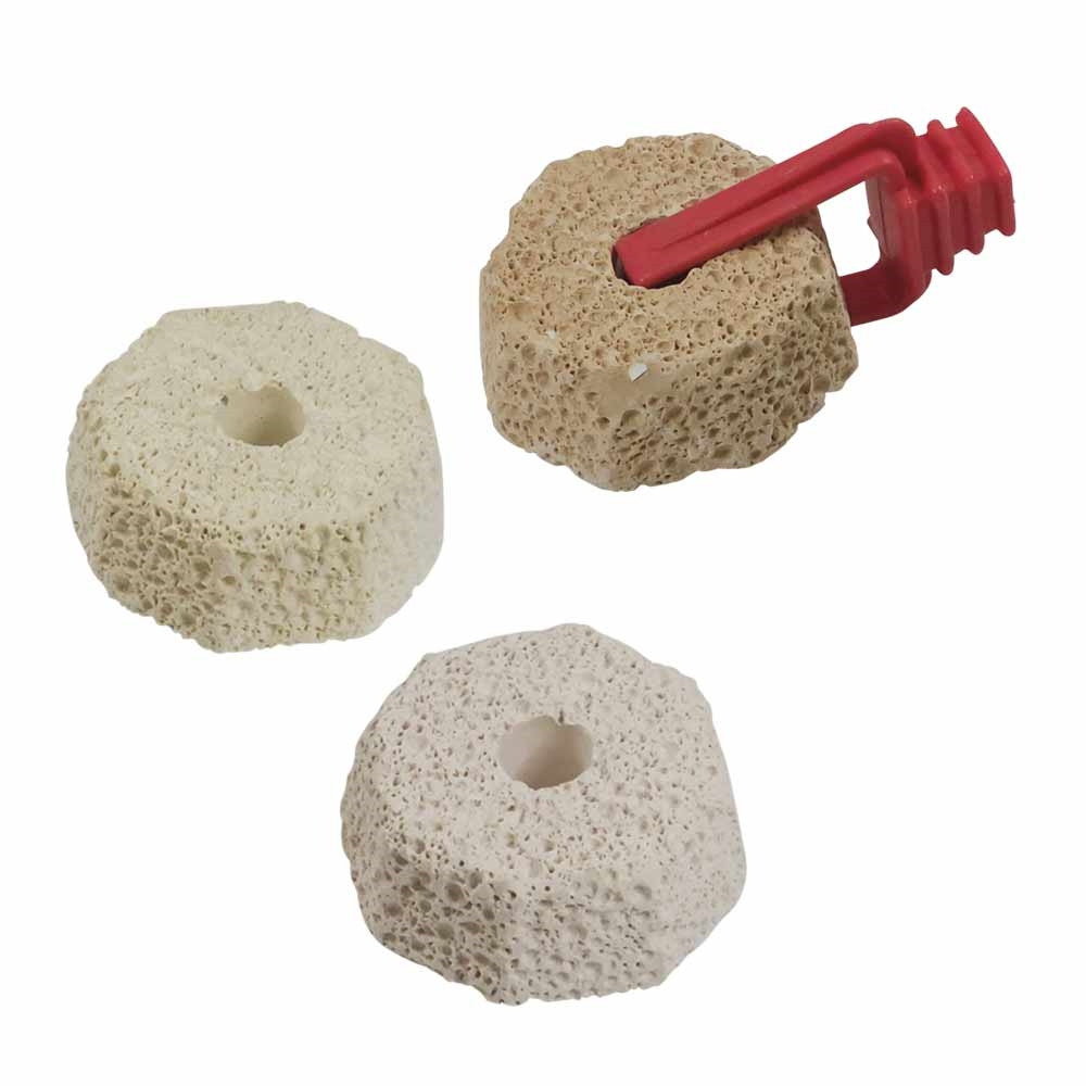 Bimsstein 3er-Set mit Halter
