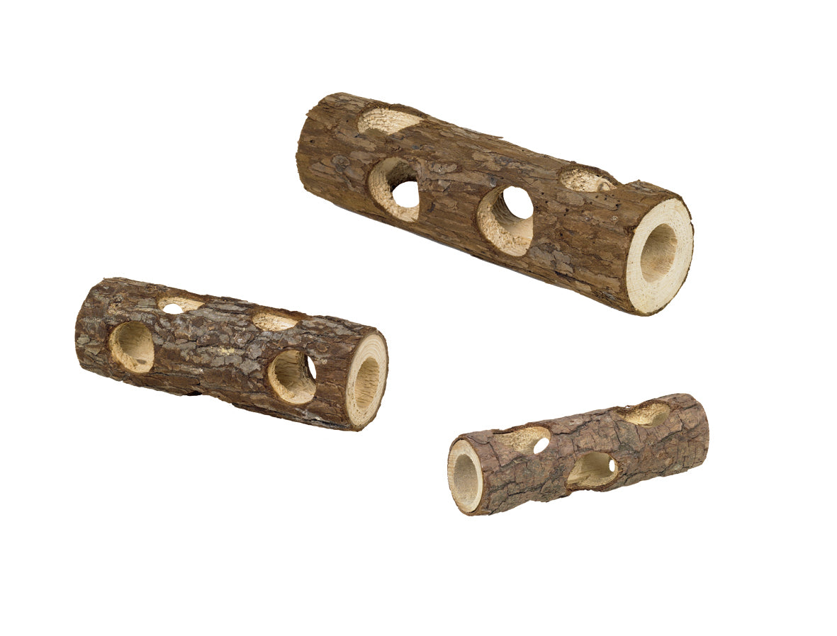 WOODLAND Holztunnel & Holzröhren für Hamster und Mäuse