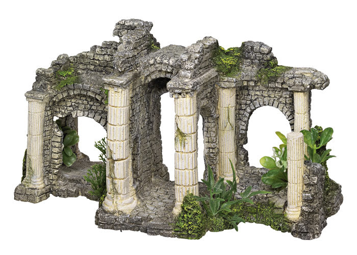 Aqua Ornaments "HADRIANS TOR" mit Pflanzen