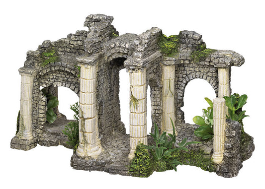 Aqua Ornaments "HADRIANS TOR" mit Pflanzen