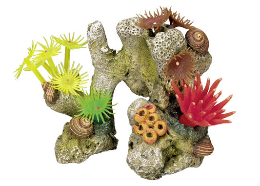 Aqua Ornaments "KORALLE" mit Pflanzen