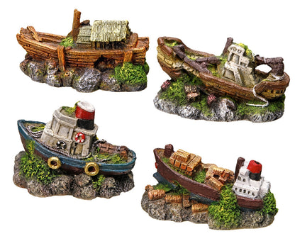 Aqua Ornaments "BOOTE" 6 St