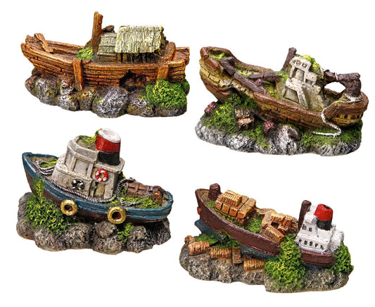 Aqua Ornaments "BOOTE" 6 St
