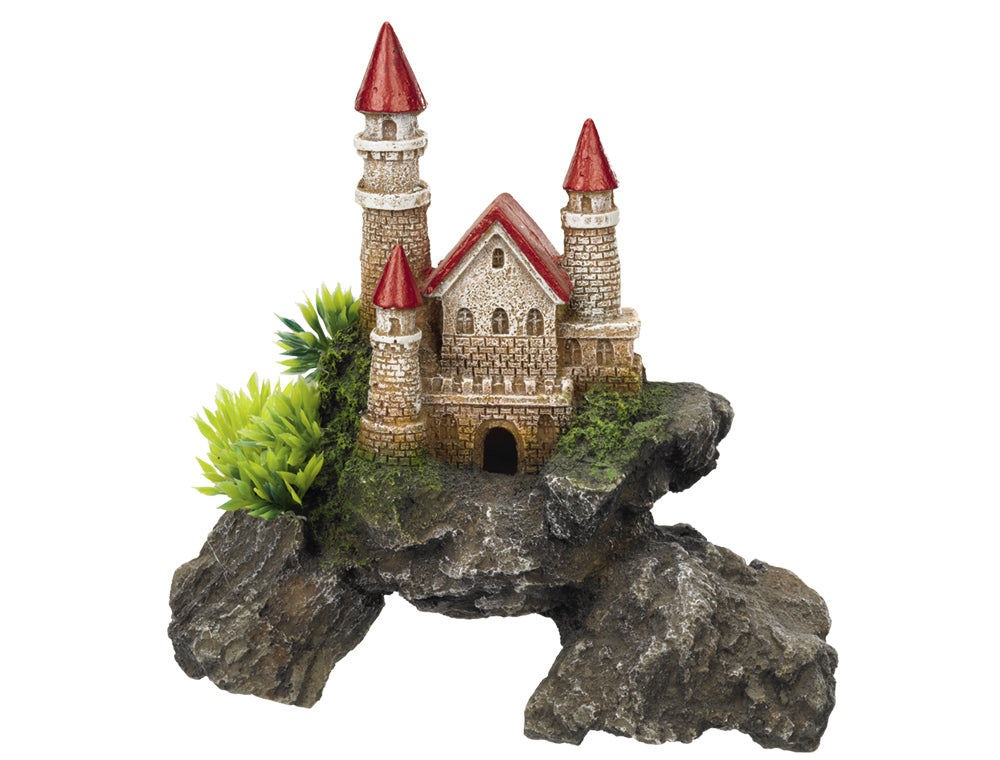 Aqua Ornaments "Schloss mit Pflanzen"