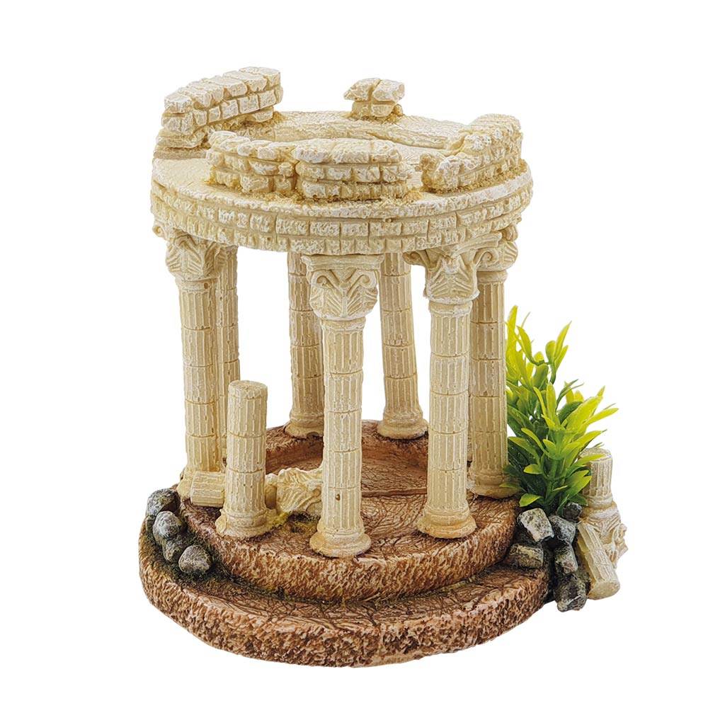 Aqua Ornaments "Antike Säulen" mit Pflanzen