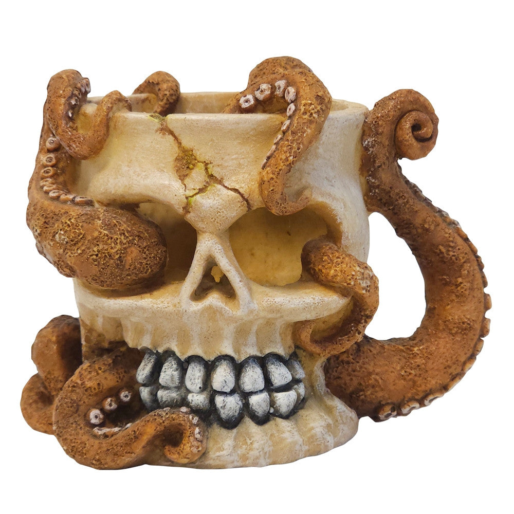 Aqua Ornaments "TOTENKOPF MIT OKTOPUS"
