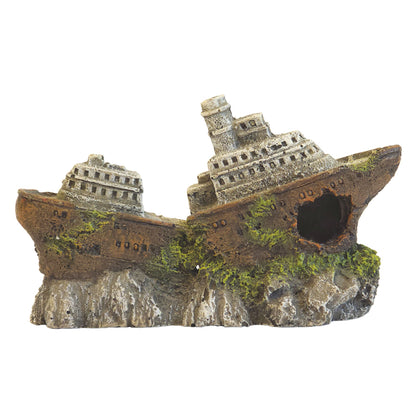 Aqua Ornaments "SCHIFFSWRACK"