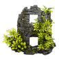Aqua Ornaments "TURMRUINE" mit Pflanzen