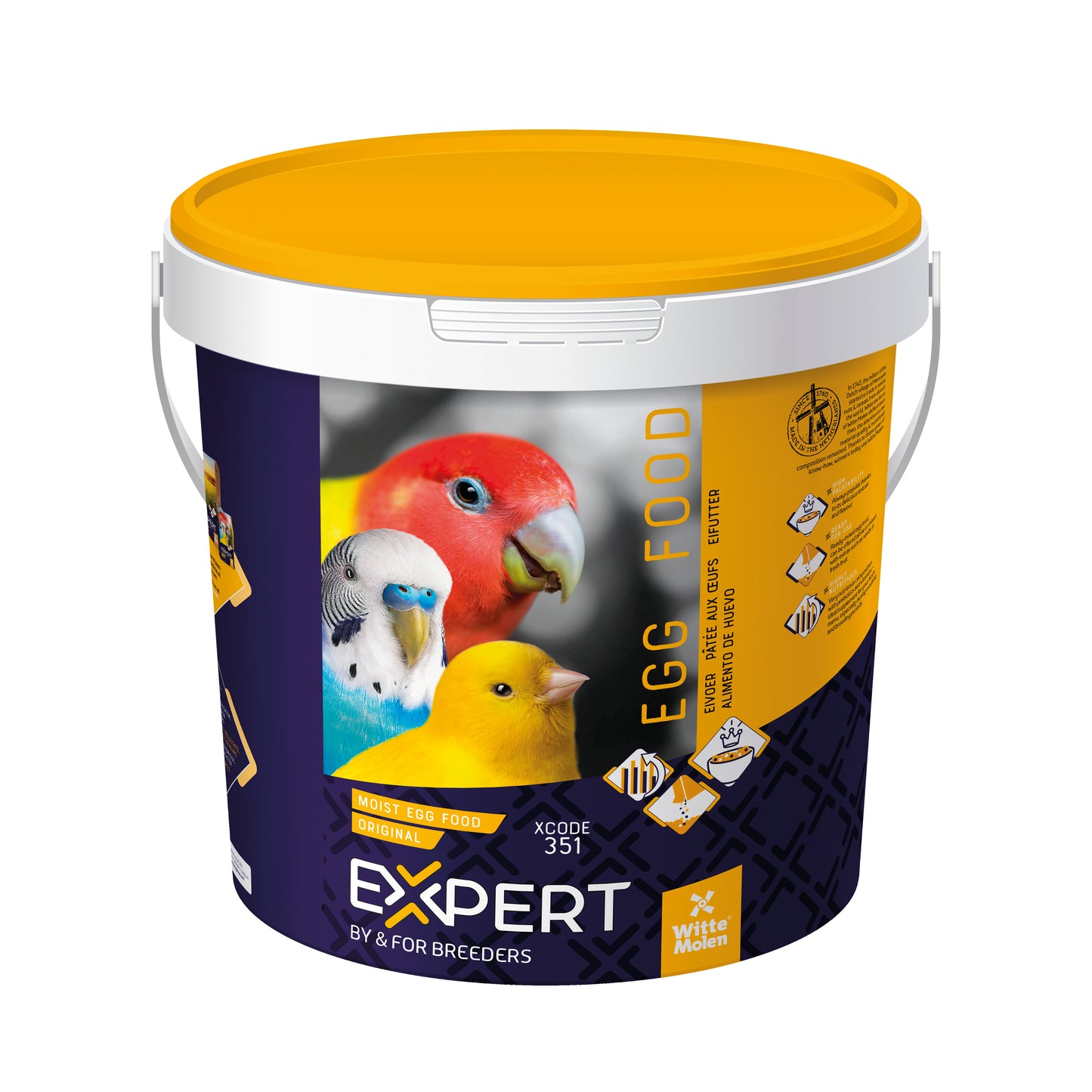 EXPERT Eifutter feucht gelb