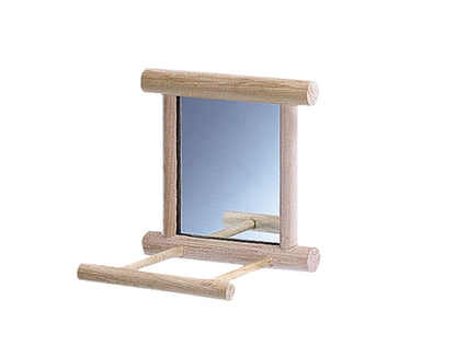 Holzspiegel für Vögel
