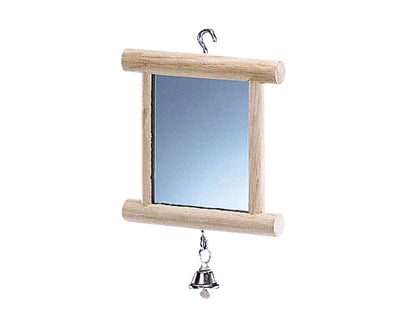 Holzspiegel für Vögel