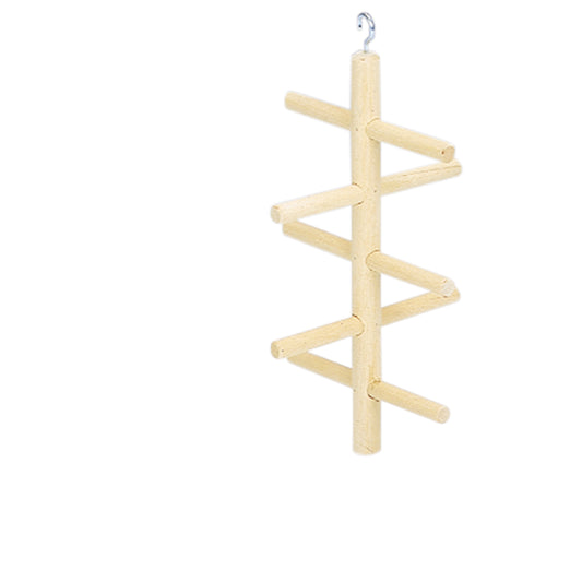 Sprossensitzregale aus Holz für Vögel
