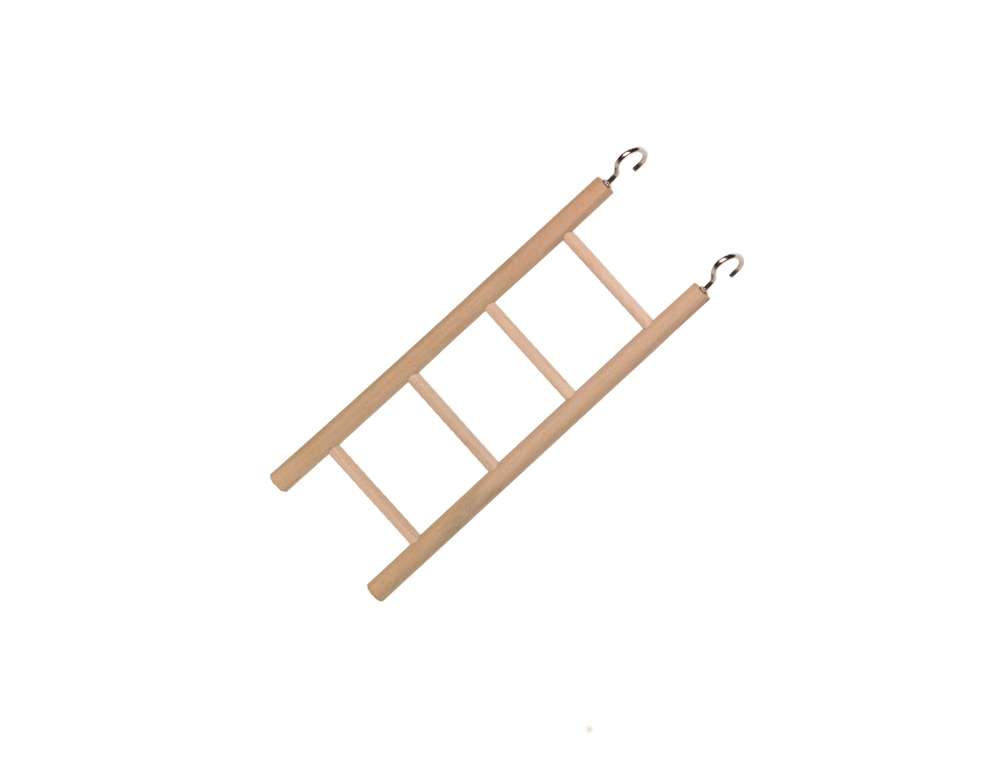 Holzleiter für Kanarien und Sittiche
