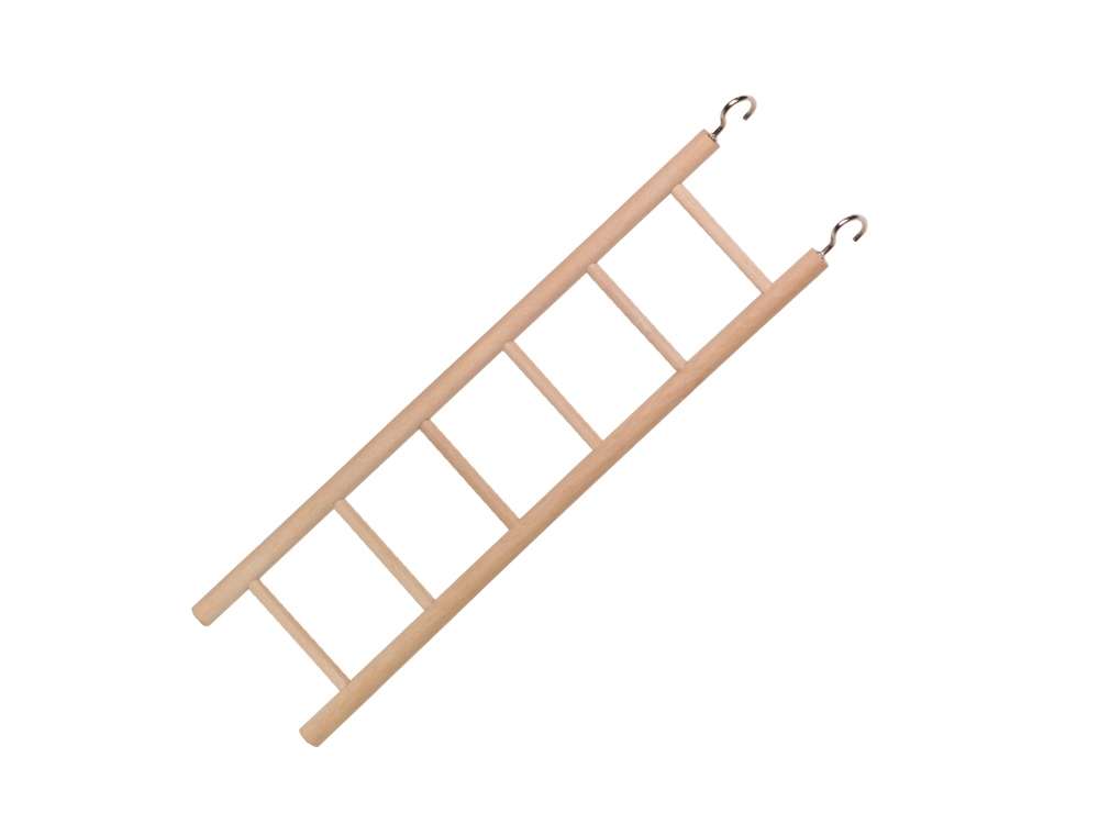 Holzleiter für Kanarien und Sittiche