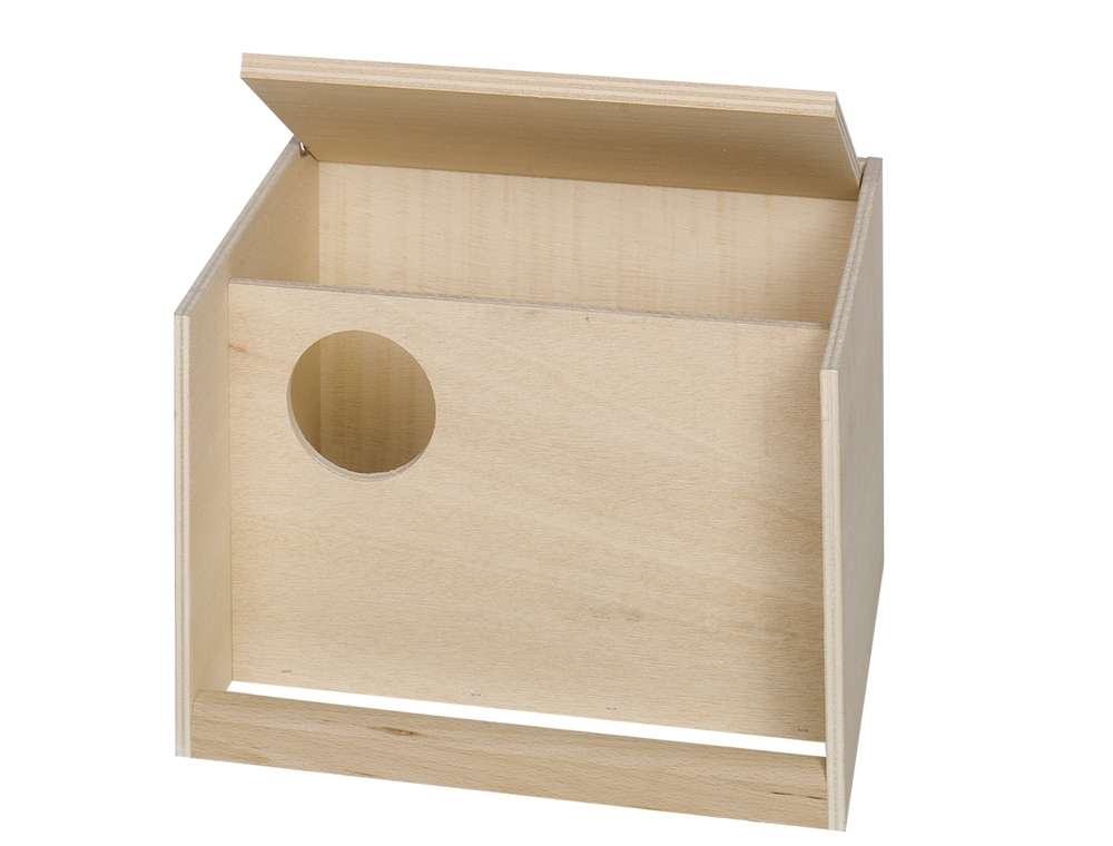 Nistkasten mit Mulde