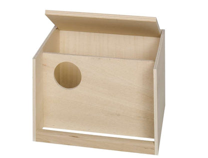 Nistkasten mit Mulde