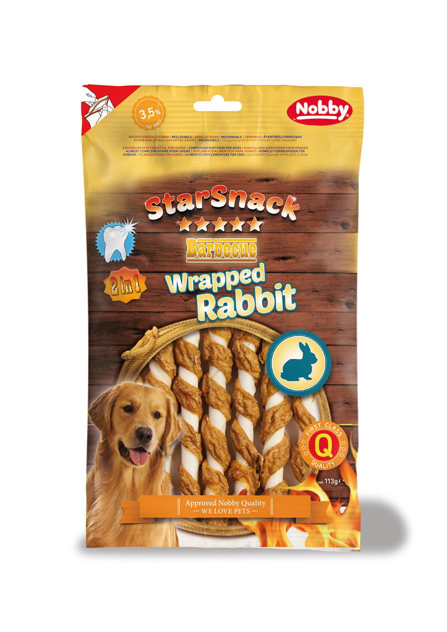 StarSnack BBQ Wrapped Rabbit