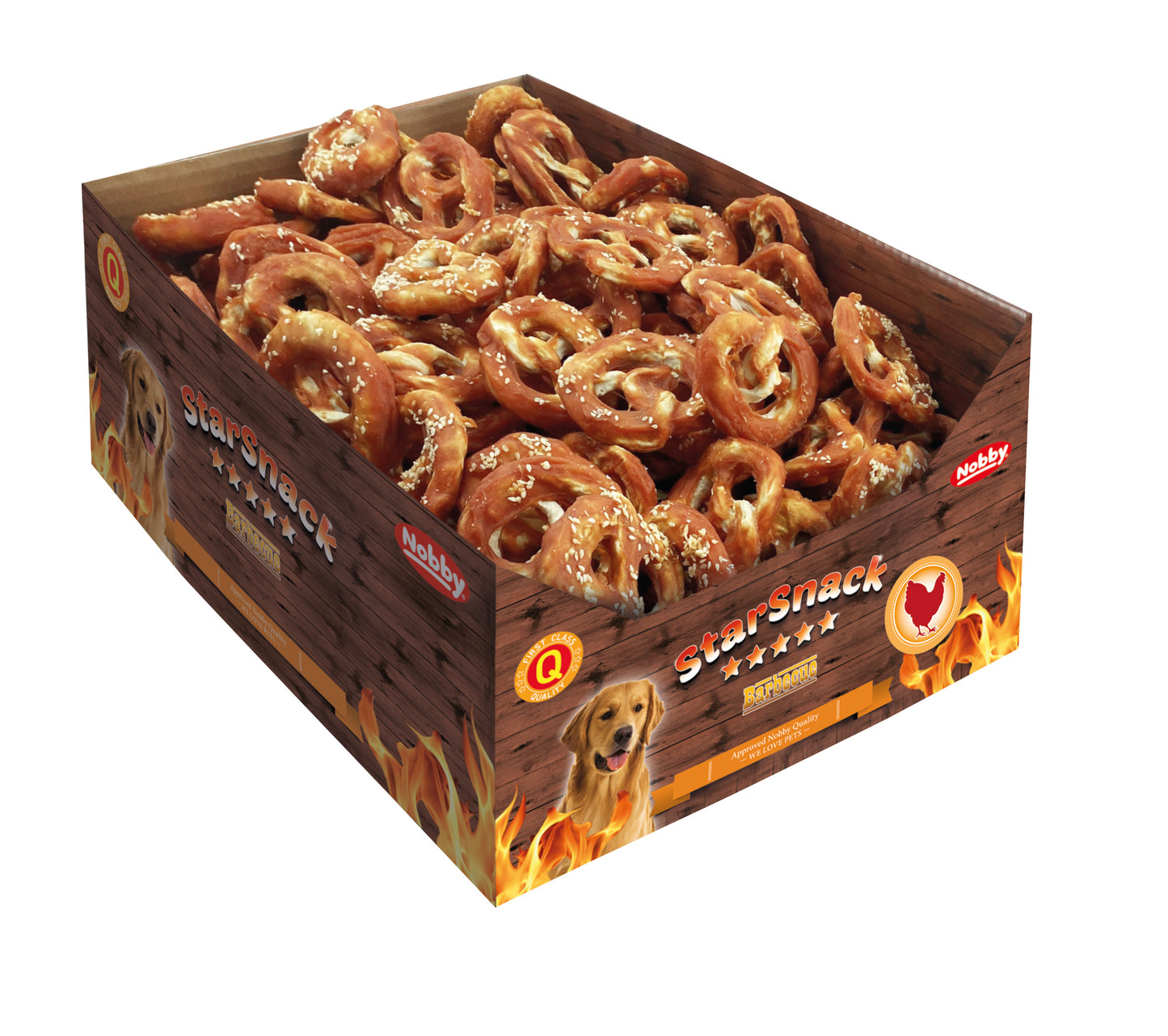 StarSnack BBQ Chicken Pretzel