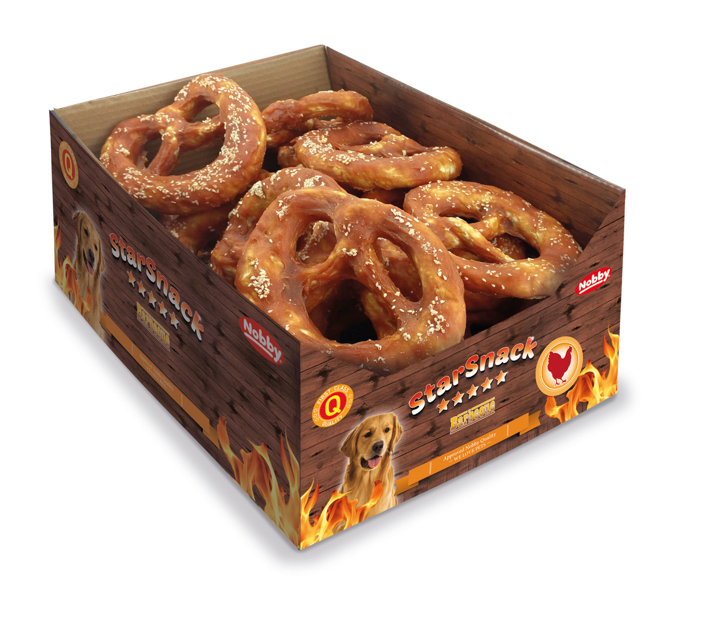StarSnack BBQ Chicken Pretzel
