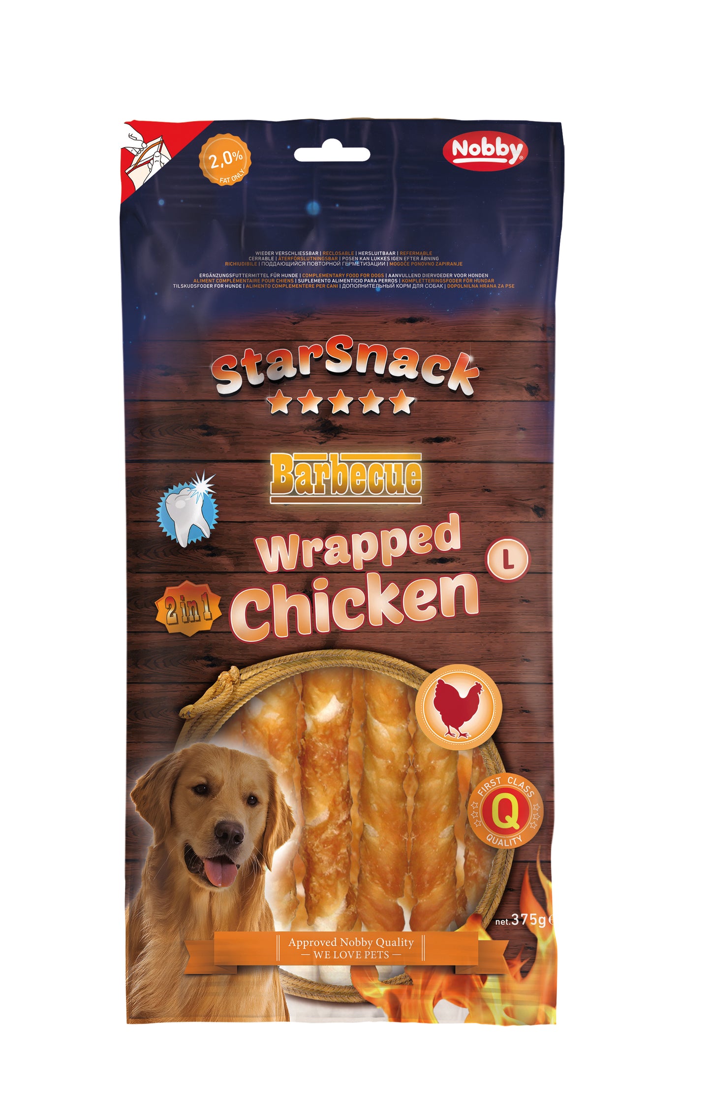 StarSnacks BBQ Wrapped Chicken