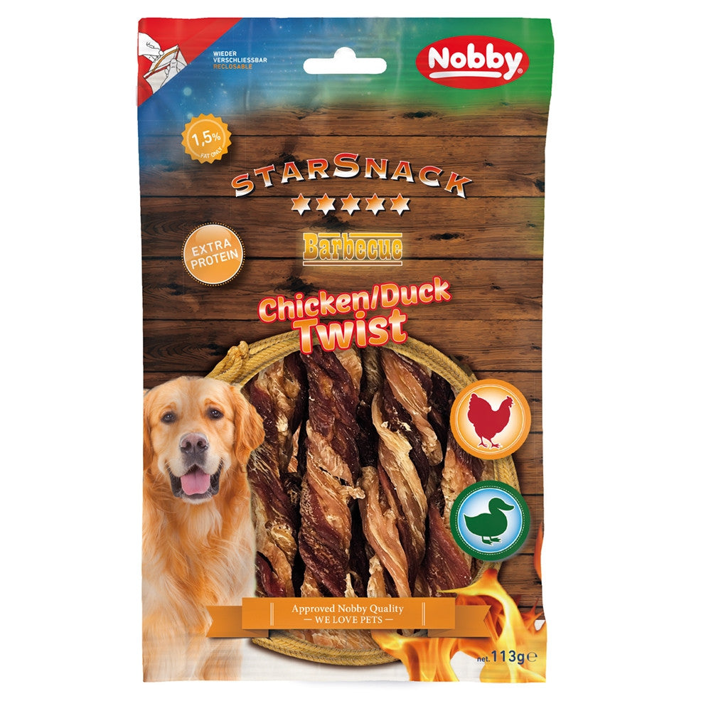 StarSnack BBQ Chicken Duck Twist