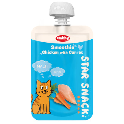 StarSnack Katzen-Smoothie aus Huhn, Karotte & Malz