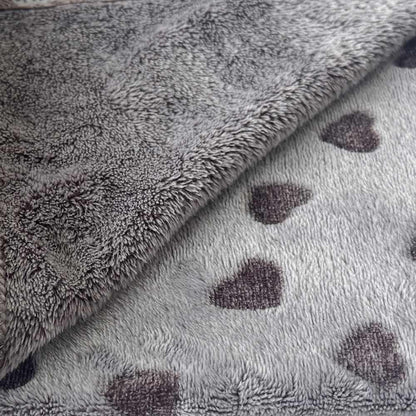 Fleecedecke "HEART" für Hunde und Katzen