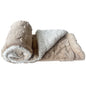 Plüschdecke "LAPA" für Hunde und Katzen mit Sherpa-Fleece