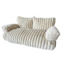 Cordoptik Komfortsofa "STRIPE"