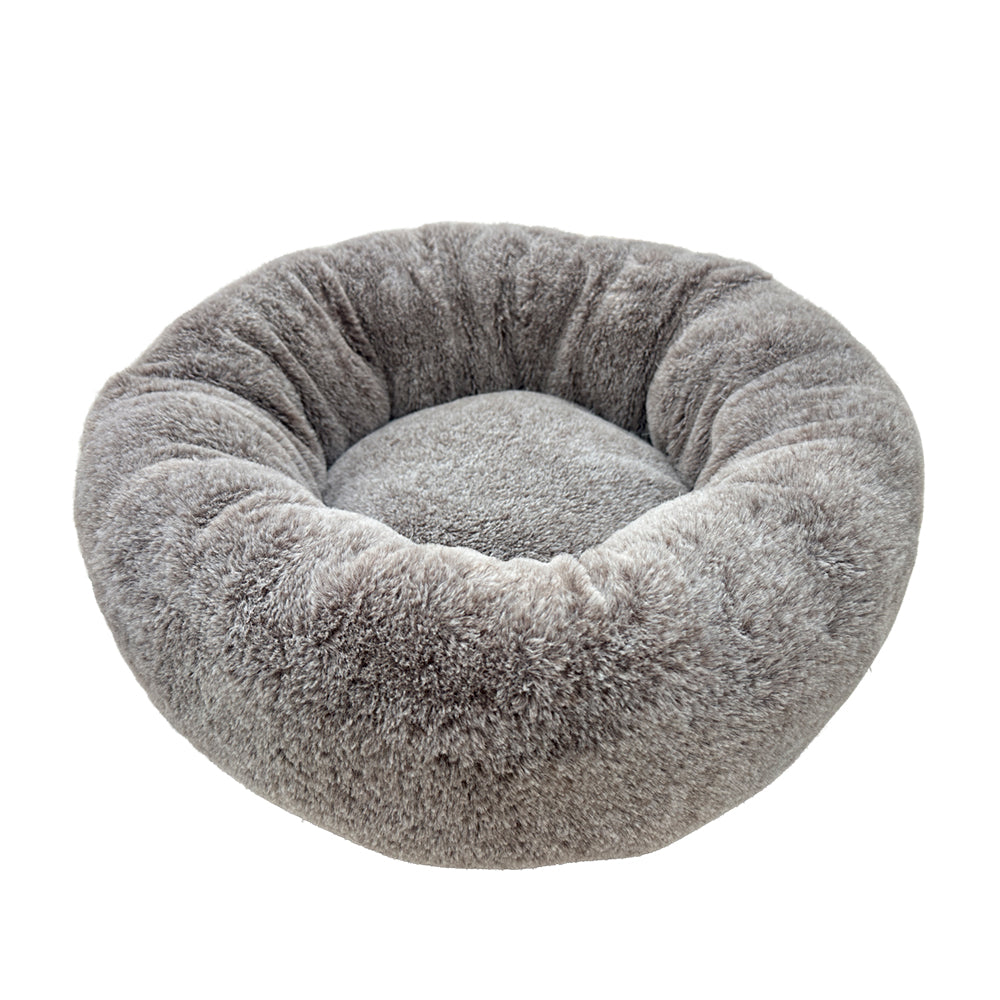 Softplüsch Komfortbett Donut „KADA“ in Braun