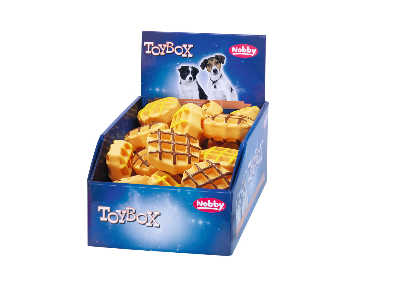 Vorratspack Latex Spielzeuge "Waffeln"