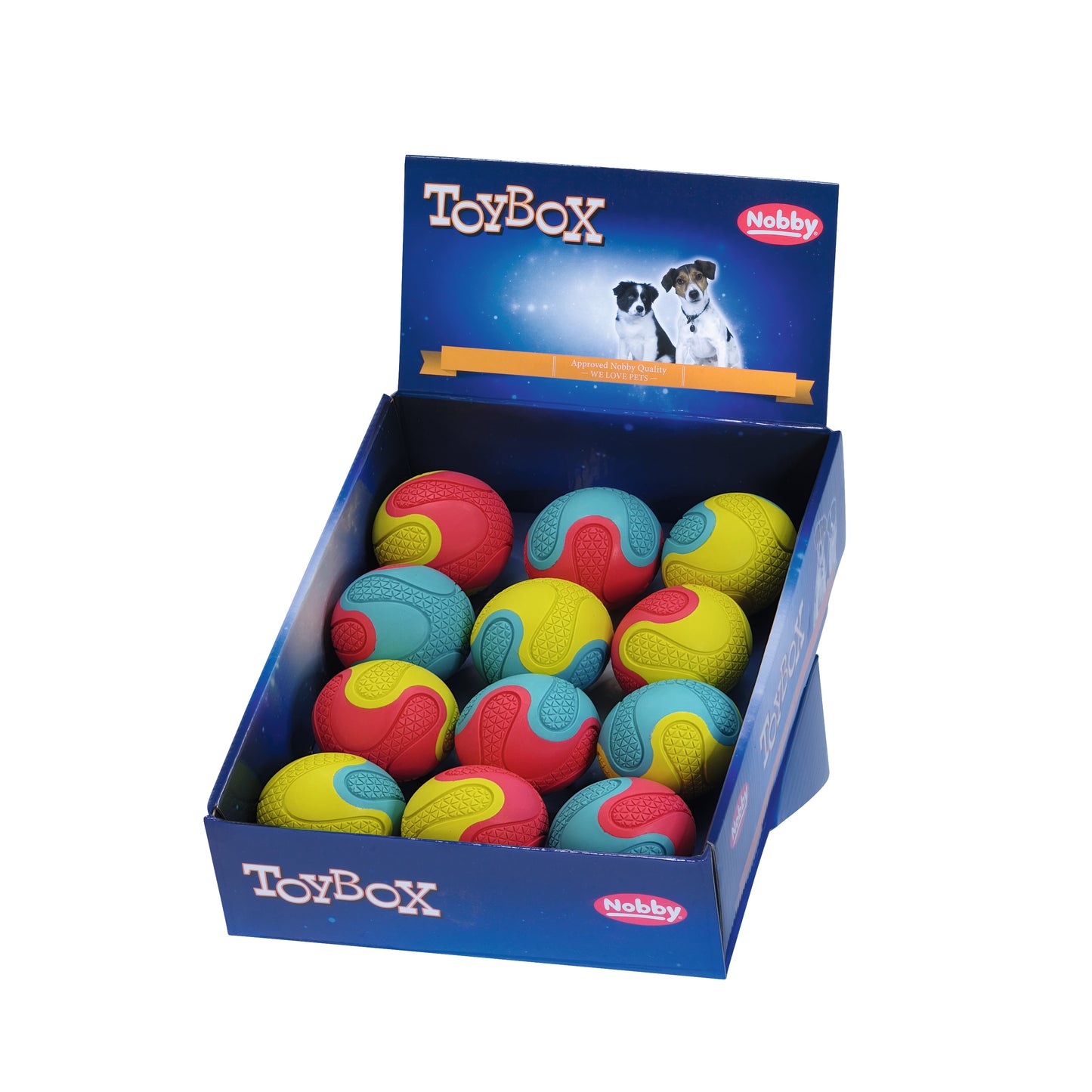 Vorratspack Vollgummi Ball „Bico“