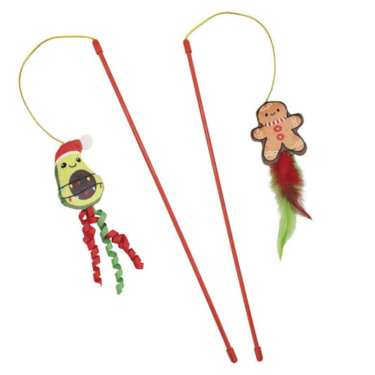 Vorratspack Xmas Katzenangel 2 Figuren mit Catnip