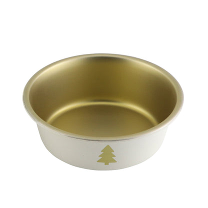 XMAS TREE Edelstahlnapf für Hunde und Katzen – rutschfest