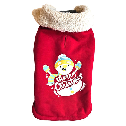 Xmas Hundepullover "SNOWMAN"